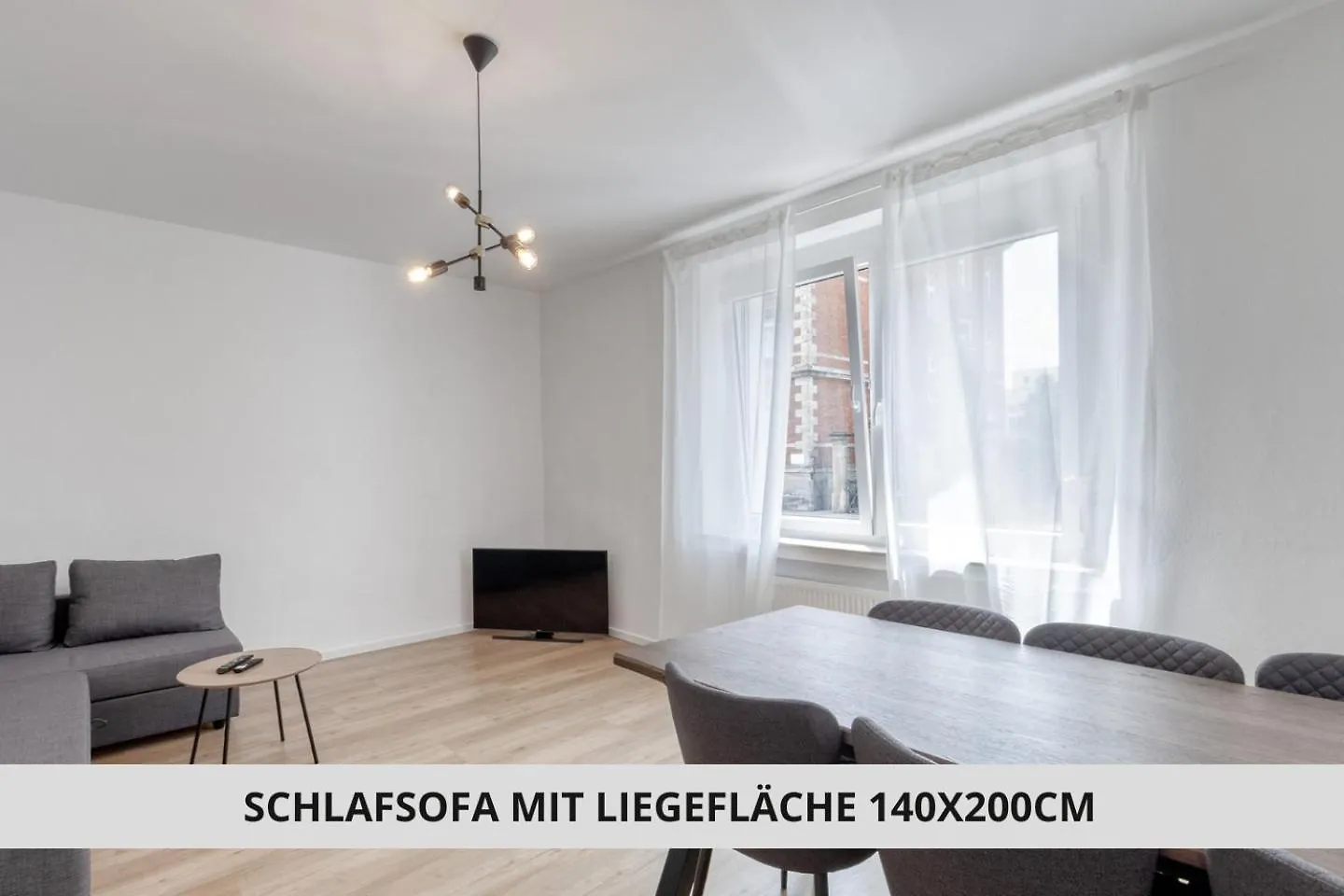 Neu Easy Sleep - Fewo Mit 3 Zimmern Bis 6 Personen, 5 Einzelbetten Oder 2 Doppelbetten Und 1 Schlafcouch, Kueche, Tageslichtbad - Monteure Willkommen Bayreuth Apartment